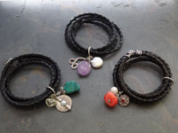 Image of Wrapped Leather Bracelets