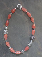 Image of Stawberry Quartz Necklace